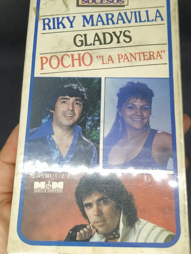 Cassete X3  Riky Maravilla, Gladys Pocho La Pan Supercultura