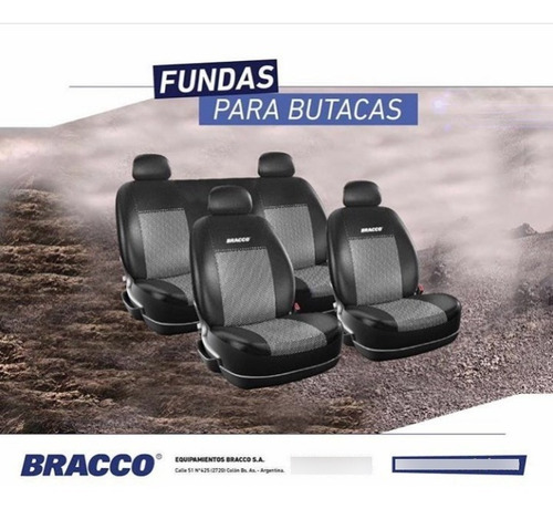 Imagen 4 de 10 de Fundas Cubreasiento Frontier-alaskan 18+ D/c Bracco Original