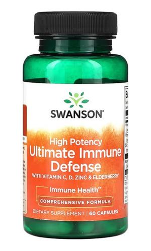 Complejo De Defensa Inmunitaria Swanson C/ Saúco Y Vitaminas