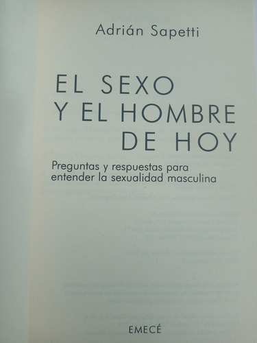 El Sexo Y El Hombre De Hoy