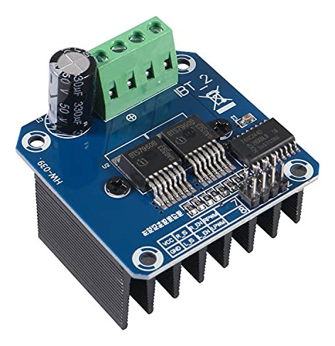 Módulo Controlador De Motor Paso A Paso Bts7960 Dc De 5 Piez
