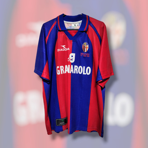 Camiseta Bologna Fc 1999 Diadora Titular 