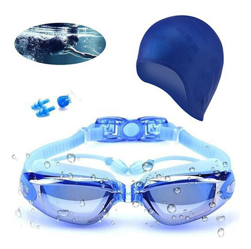 Gafas De Natación, Gafas De Natación, Antivaho, Ligeras,