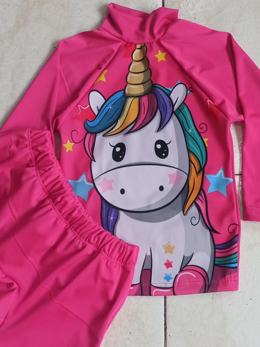 Vestido De Baño Niña Unicornio Sofía Luna Y Mas