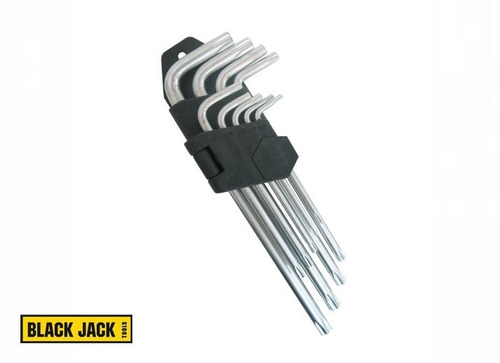 Llaves Torx X 9 Pzas 180 Mm  Black Jack- B452