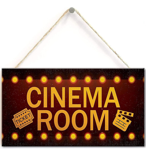 Placa De Pared Para Sala De Cine En Casa, Regalo Para Mamá, 