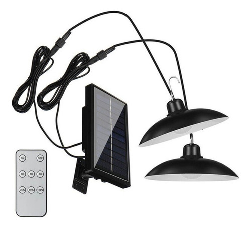 Luz Solar Impermeable Para Exteriores Dividida Led De 30w