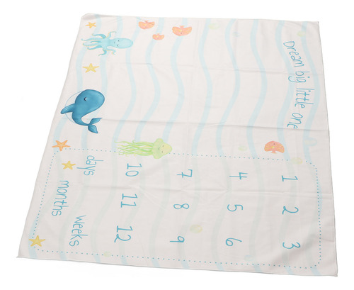 Manta Baby Milestone Mat De Aproximadamente 39.4 Pulgadas De