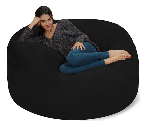 Silla Chill Sack Bean Bag: Muebles De Espuma De Memoria Giga