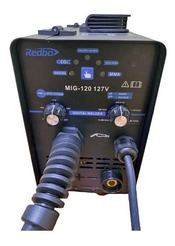 Imagen 2 de 3 de Soldadora inverter Redbo MIG-120 50Hz/60Hz 127V