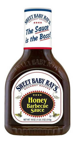 Salsa Bbq Honey Sweet Baby Ray´s 510 Gr. Origen Usa