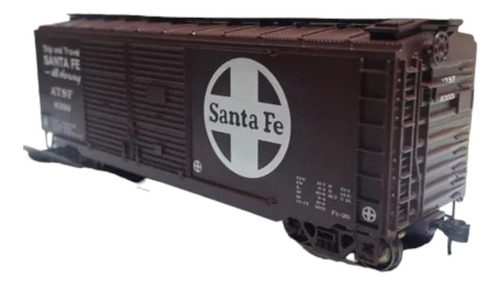 D_t Athearn 40' Vagon Door Box Car Santa Fe  74901