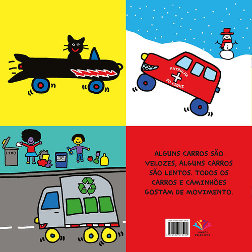 O Livro Dos Carros E Caminhões, De Parr, Todd. Editorial Panda Books, Capa Mole Em Português