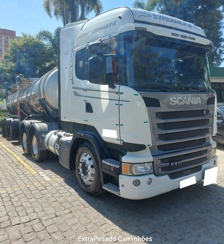 Scania R 510 Streamline 6x4 Traçado - Revisado Com Garantia 