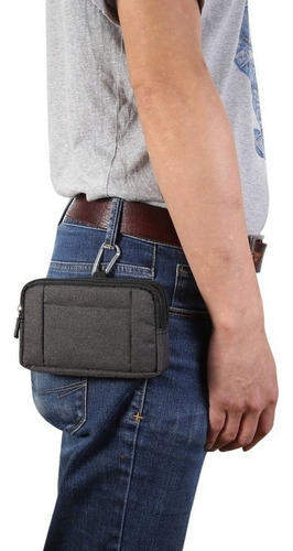 A, / Pouch Bolsa For Guardar Celular Cinturón Caballero
