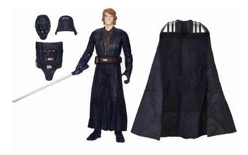 Star Wars, Darth Vader/ Anakin, 1/6, 33cm, Eletrônico