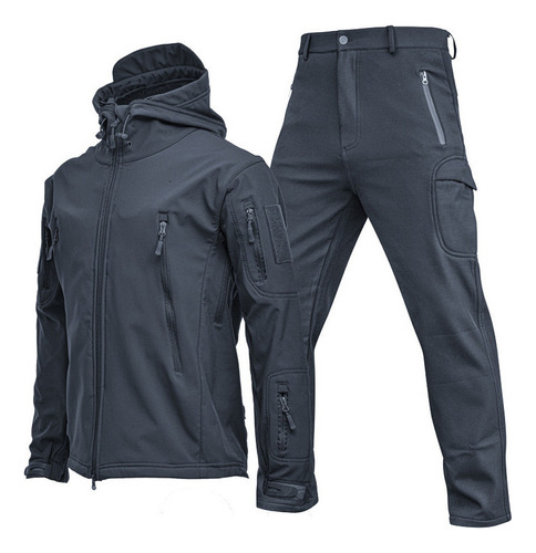 Conjunto De Chamarras Táctico Y Pantalón Hombre Uniforme
