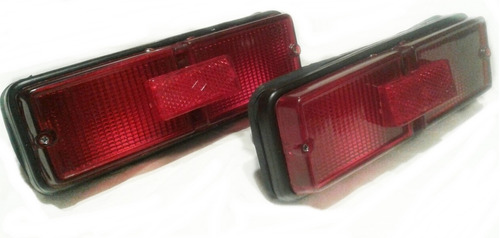 Juego De Faros Traseros Fiat 125 Coupe X 2