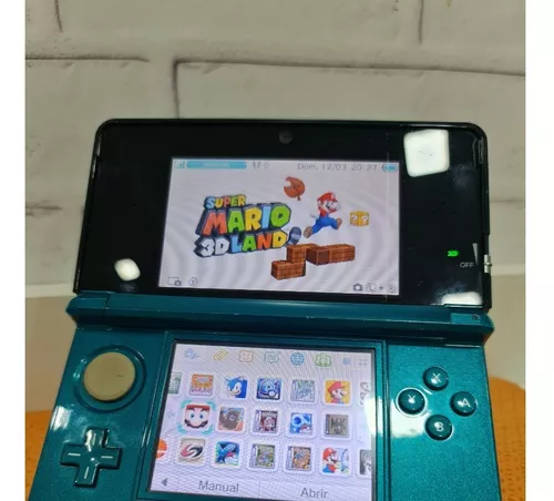 New Nintendo 3ds Xl 32gb Com Vários Jogos - Escorrega o Preço