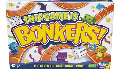 Hasbro Gaming Este Juego Es Un Juego De Mesa Bonkers, Nueva