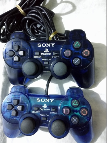 Mandos Originales Ps2  Mando Original Azul Sakura Amarillo