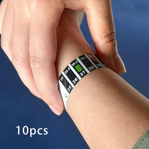 2 Paquete De 2-6 Parches De Temperatura Para 9cmx1.6cm
