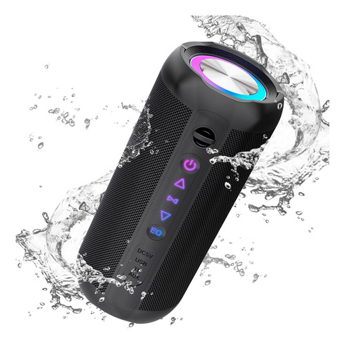 Altavoz Portátil Bluetooth 53 Con Bajo Profundo, Ip66 E De