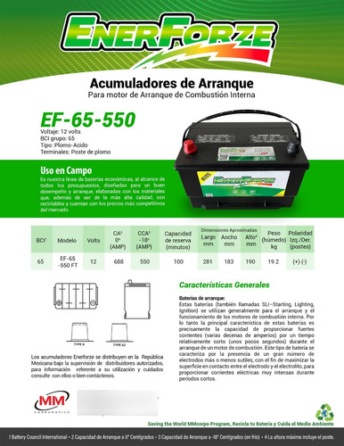 Acumulador Enerforze 65-550