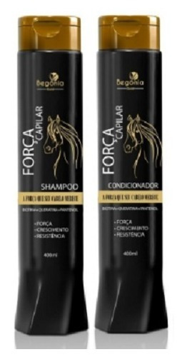 Shampoo + Condicionador Força Capilar Begonia