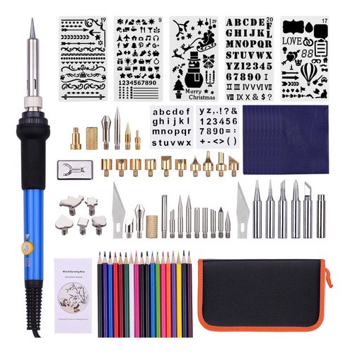 Wood Burning Pen Tool Kit 79pcs