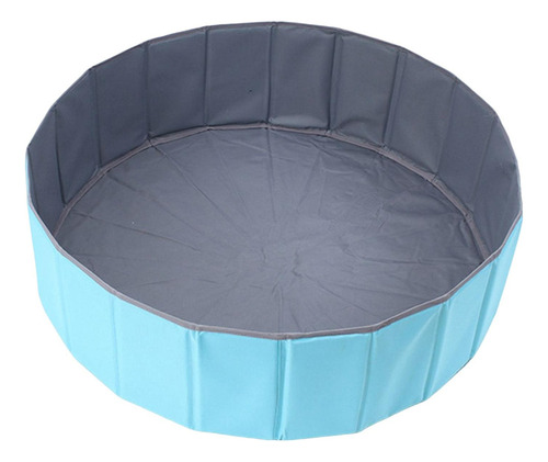 Parque Infantil Dobrável Para Bebês Azul 120cm X A30cm