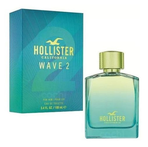 Perfume Importado Hollister Hollister Wave 2 For Him Edt 100