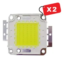 Comprar Chip Led 50w Repuesto  Reflectores Powerleds + Pasta Térmica
