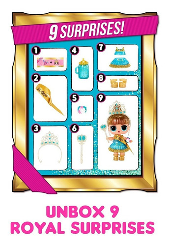 Imagen 6 de 6 de Muñeca Lol Surprise Queens Original