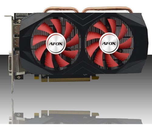 Imagem 2 de 3 de Placa De Video Afox Amd Radeon Rx 580 8gb Gddr5