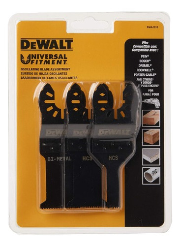 Dewalt Hojas Sierra Oscilante Multiherramientas Dwa4215 Univ