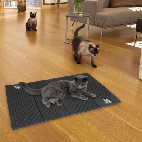72x46cm Gato Limpia Fácil Para Mascotas Camada Mat Plegable
