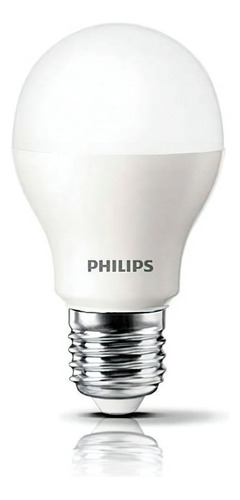 Bombilla LED Philips de 8 W, E27, 3000 K, Bivolt, 806 lm