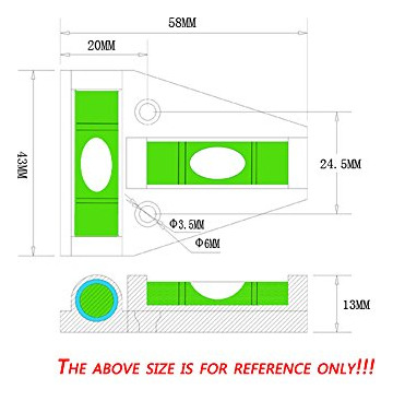 Nivel Compone Herramienta Gfnt Instrumento Horizontal Tr 4 U