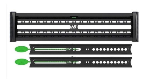 Imagen 5 de 7 de Soporte Tv Fijo 40-65 Pulgadas Base Pared Nbc3-f