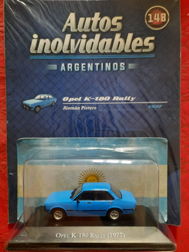 Autos Inolvidables Argentinos N148 Opel K180 Rally
