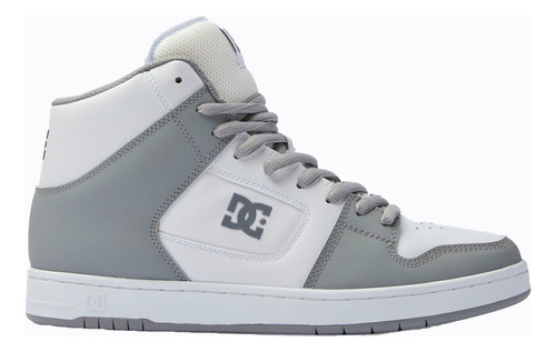 Dc Shoes Manteca 4 Hi Para Caballero Color Blanco, Gris