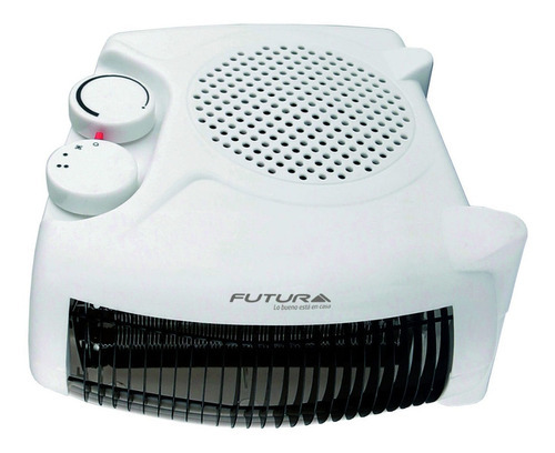 Caloventilador Futura 2 Posiciones Convector De Piso Color Blanco