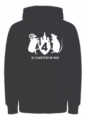 Buzos Busos Hoodie Banda Grupo El Cuarteto De Nos