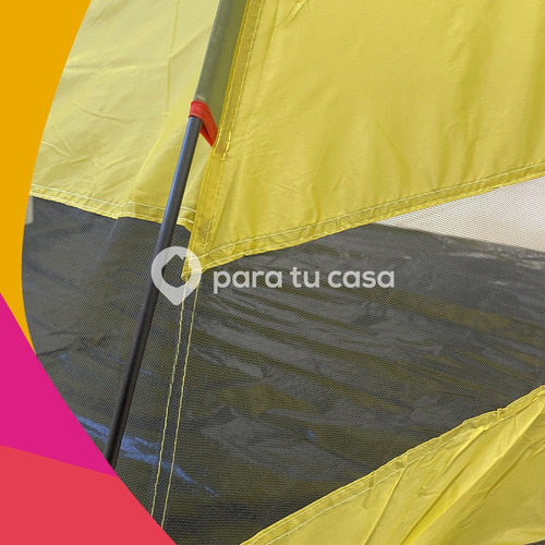 Imagen 4 de 10 de Carpa Playa Playera Con Piso Protección Uv40 + Bolso