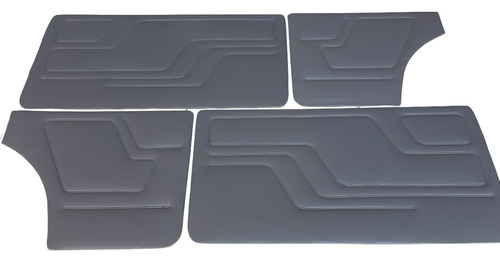 Panel Tapizado Interior 147 Kit Completo Color Gris
