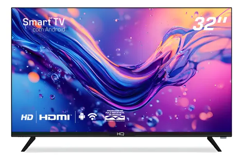 Smart Tv Hq 32 Hd Android 12 Design Slim Hqs32nkhm