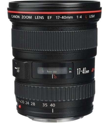 Lente Canon Ef 17-40mm F/4l Usm Garantia Brasil