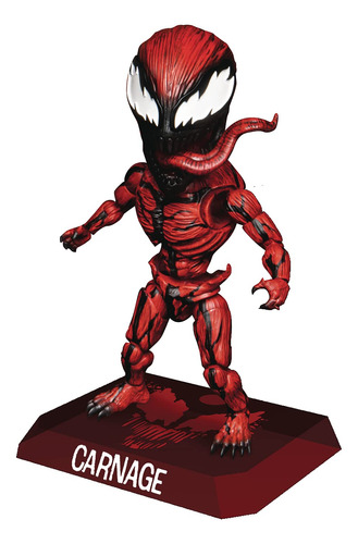 Beast Kingdom Comics: Carnage Eaa-143 Egg Attack - Figura D.