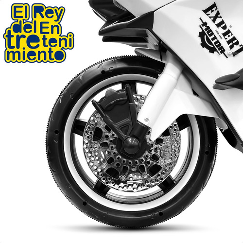 Imagen 4 de 7 de Moto A Batería Con Ruedas Luces Música Y Usb El Rey